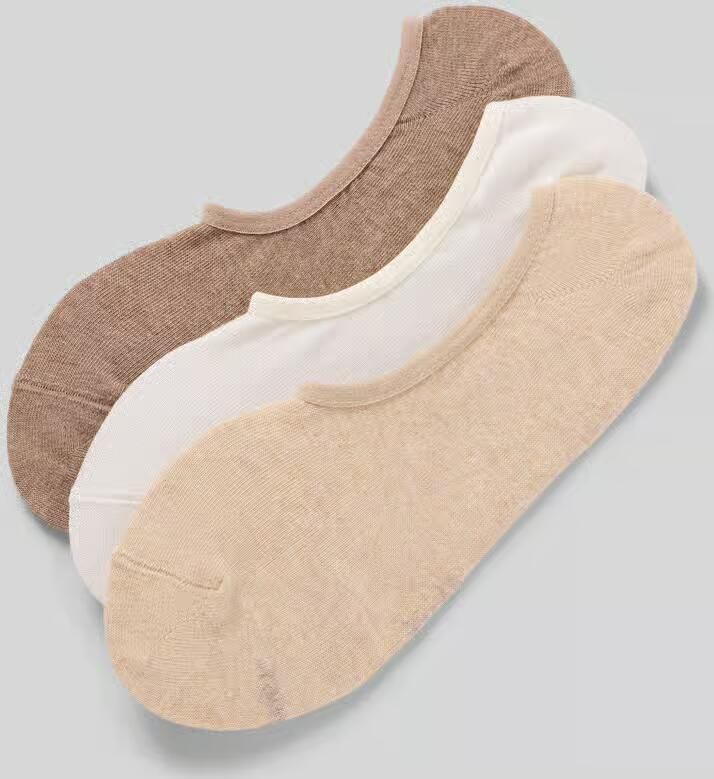 S.Oliver RED LABEL Kousenvoetjes in een set van 3 paar van katoenmix
