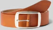 S.Oliver RED LABEL Leren riem met vierkante sluiting