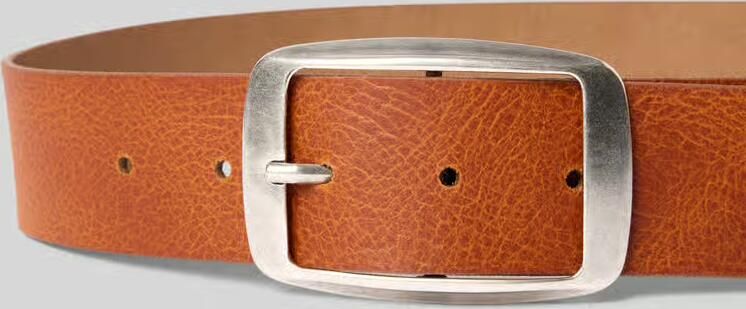 S.Oliver RED LABEL Leren riem met vierkante sluiting - Foto 2