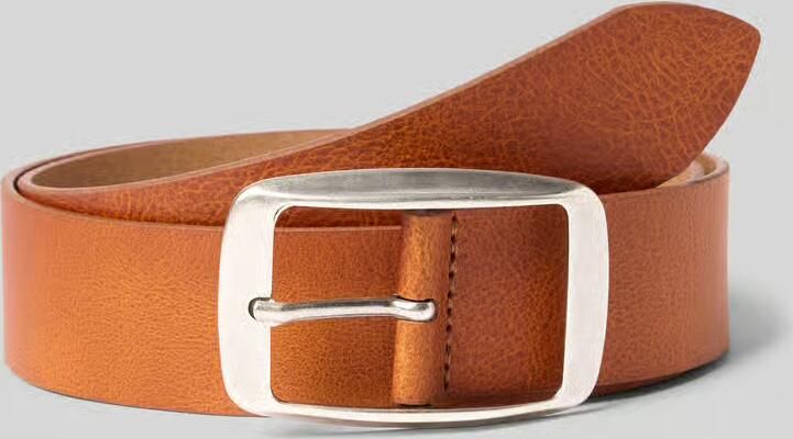 S.Oliver RED LABEL Leren riem met vierkante sluiting