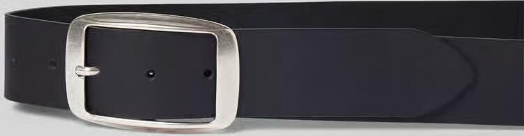 S.Oliver RED LABEL Leren riem met vierkante sluiting - Foto 2