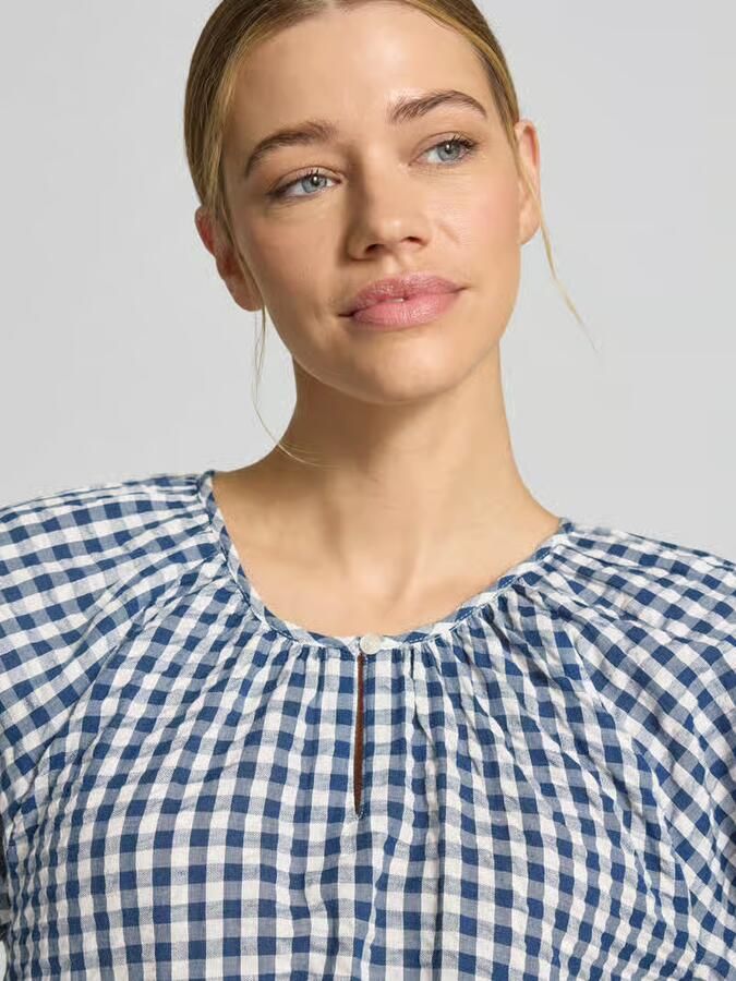 S.Oliver RED LABEL Loose fit 3 4-mouw blouse van puur katoen