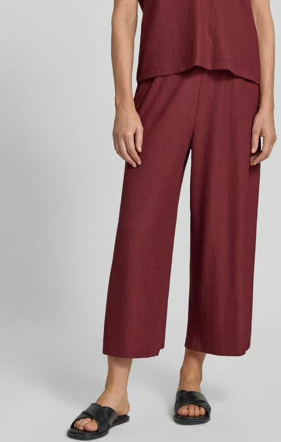 S.Oliver RED LABEL Loose fit broek met kreukeleffect - Foto 2