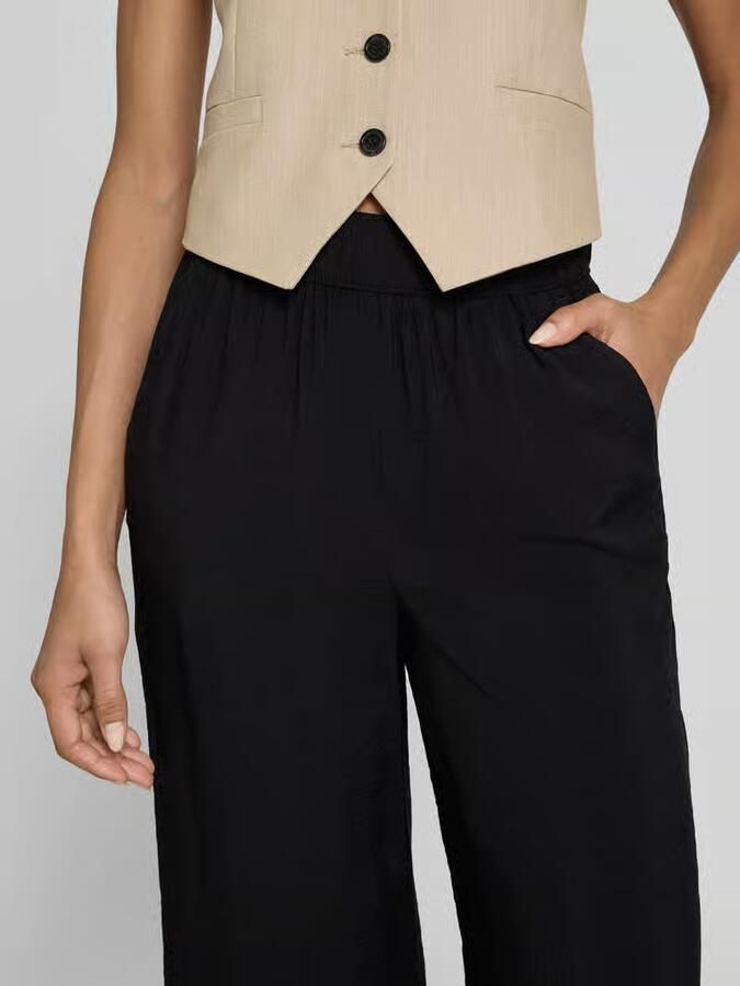 S.Oliver RED LABEL Loose fit culotte van viscosemix