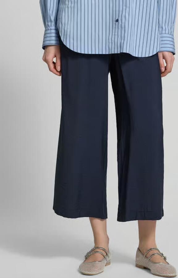 S.Oliver RED LABEL loose fit culotte van viscosemix - Foto 2