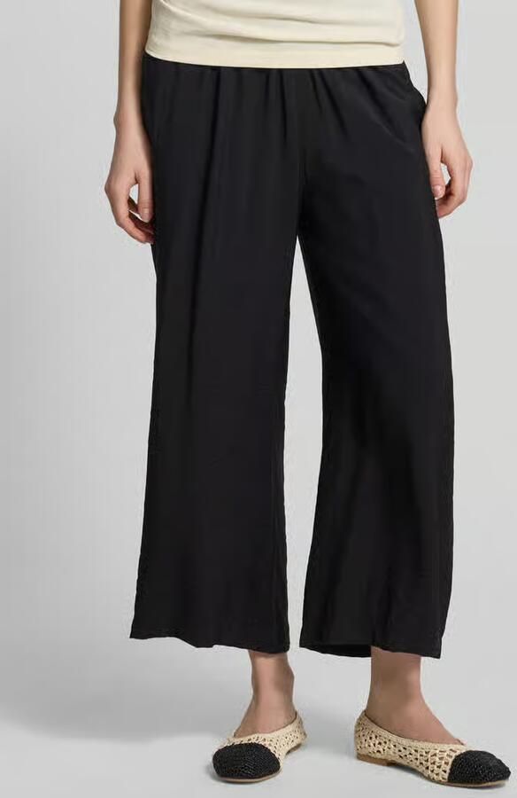S.Oliver RED LABEL loose fit culotte van viscosemix - Foto 3
