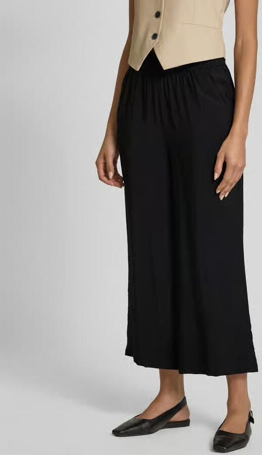 S.Oliver RED LABEL Loose fit culotte van viscosemix - Foto 3