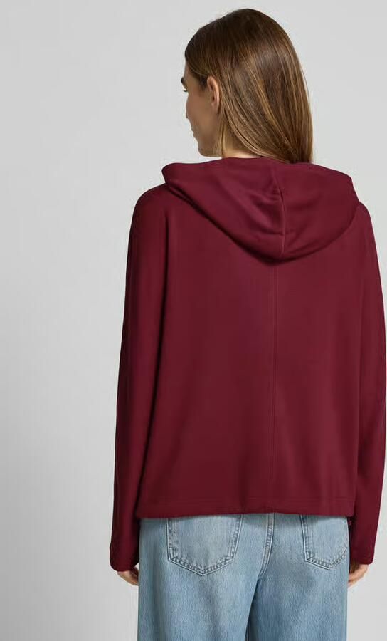 S.Oliver RED LABEL Loose fit hoodie van viscosemix