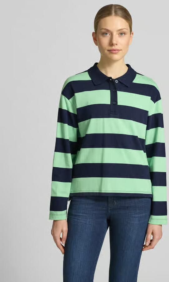 S.Oliver RED LABEL Loose fit Poloshirt van puur katoen - Foto 3