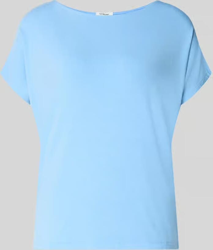 S.Oliver RED LABEL loose fit T-shirt van viscosemix - Foto 5
