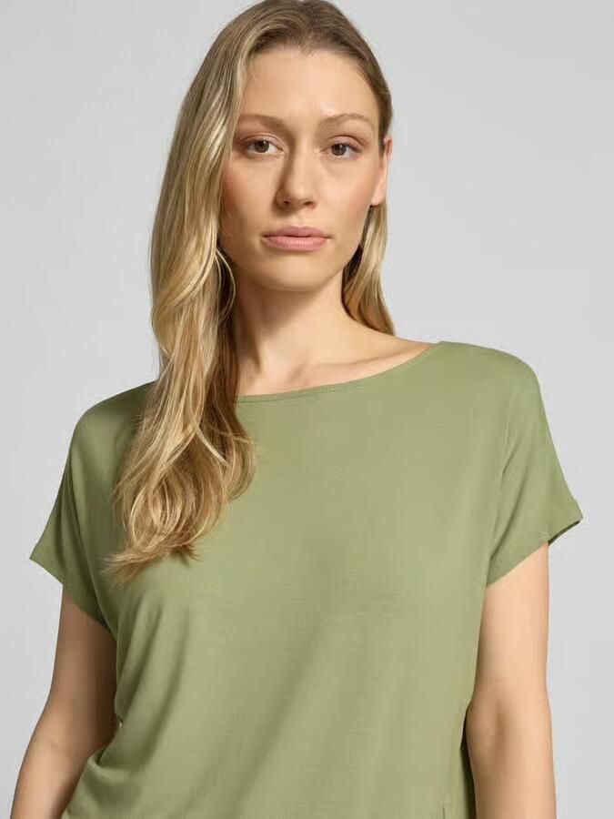 S.Oliver RED LABEL loose fit T-shirt van viscosemix - Foto 3