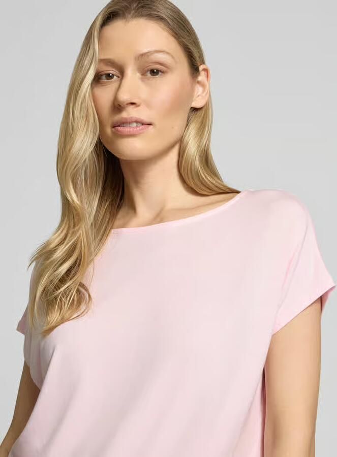 S.Oliver RED LABEL loose fit T-shirt van viscosemix - Foto 3