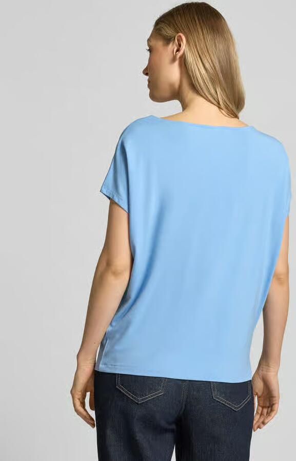 S.Oliver RED LABEL loose fit T-shirt van viscosemix - Foto 6