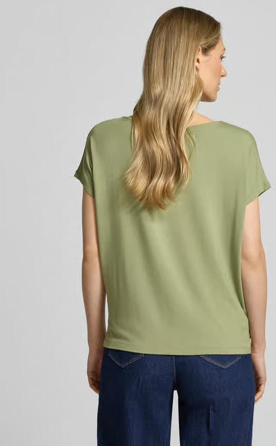 S.Oliver RED LABEL loose fit T-shirt van viscosemix - Foto 5
