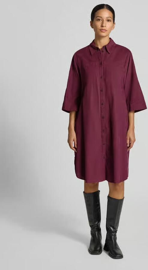 S.Oliver RED LABEL Midi-jurk met corduroy structuur - Foto 3