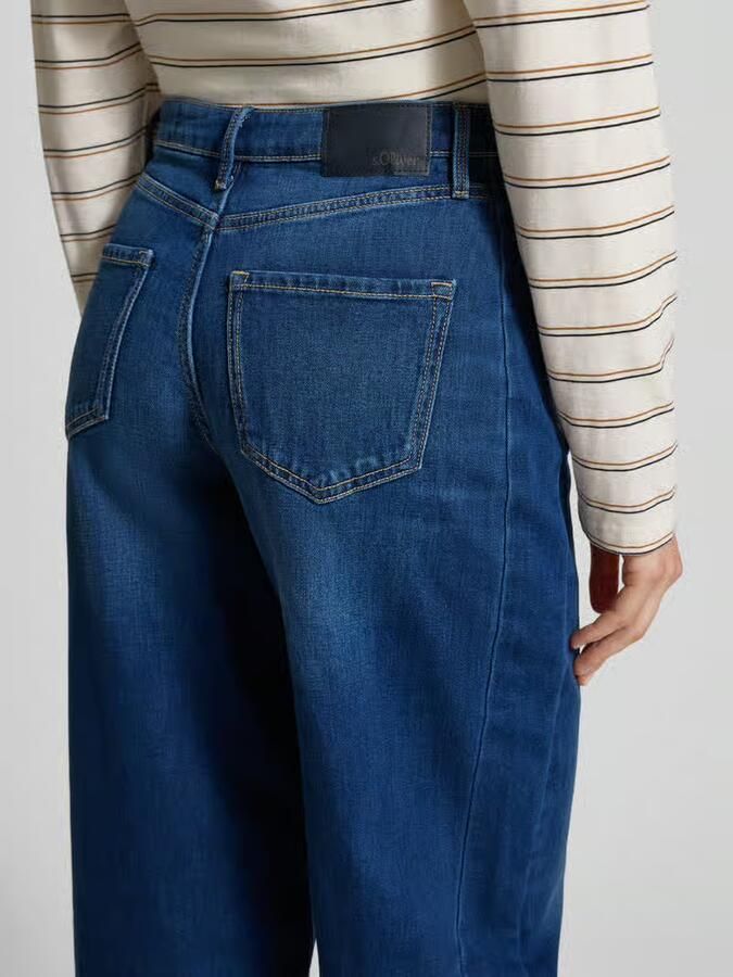 S.Oliver RED LABEL Mom fit jeans van katoenmix - Foto 2