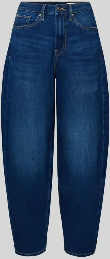 S.Oliver RED LABEL Mom fit jeans van katoenmix