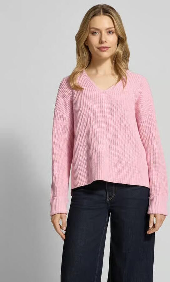 S.Oliver RED LABEL Oversized gebreide pullover van Katoenmix - Foto 6
