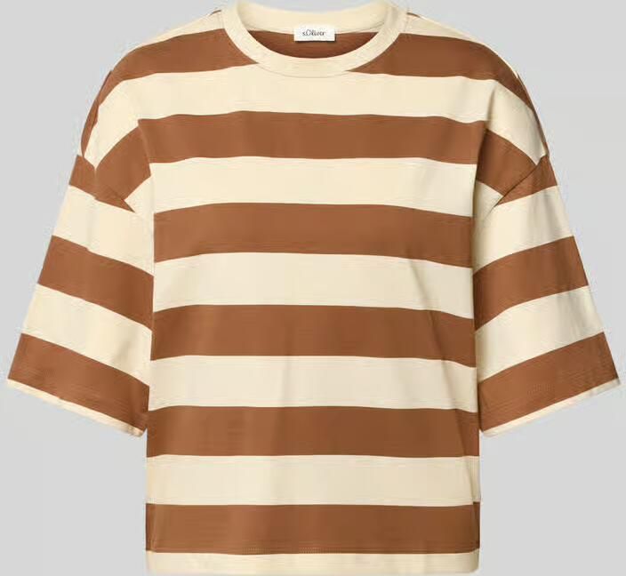S.Oliver RED LABEL Oversized T-shirt van puur katoen - Foto 3