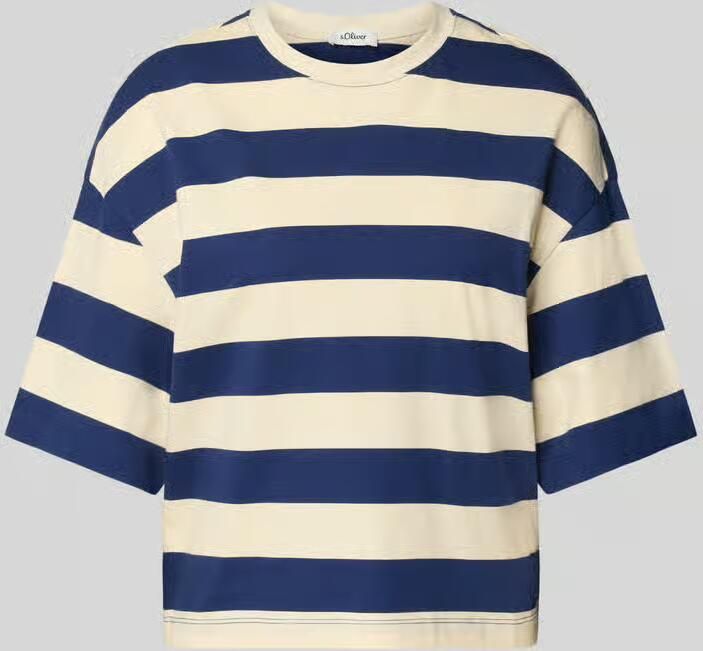 S.Oliver RED LABEL Oversized T-shirt van puur katoen - Foto 4