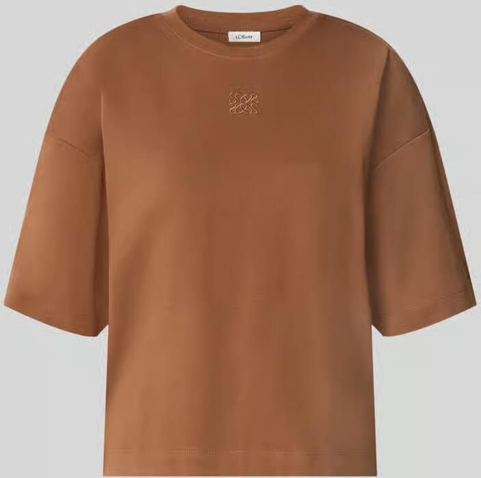S.Oliver RED LABEL Oversized T-shirt van puur katoen