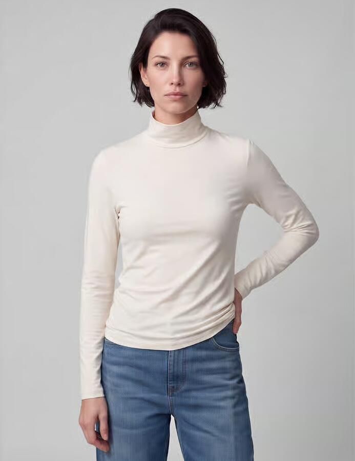 S.Oliver RED LABEL Pullover met col jersey kwaliteit - Foto 4