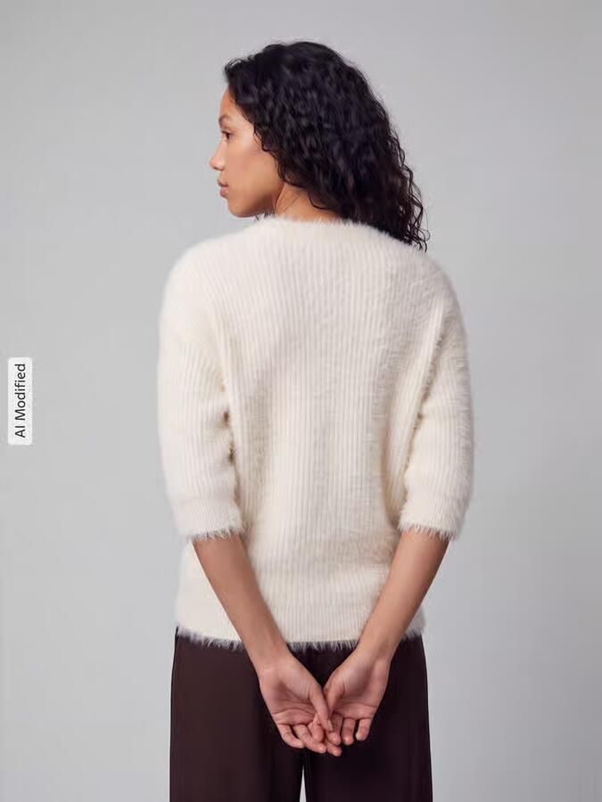 S.Oliver RED LABEL Pullover met halflange mouwen - Foto 2