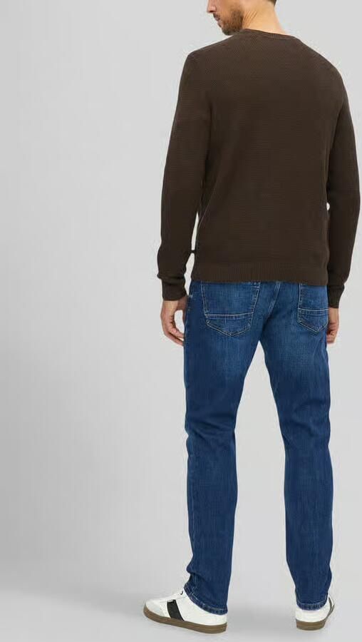 S.Oliver RED LABEL Pullover met structuurbrei-look van pure katoen - Foto 5