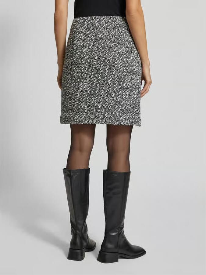 S.Oliver RED LABEL Rechte minirok met ritssluiting - Foto 4