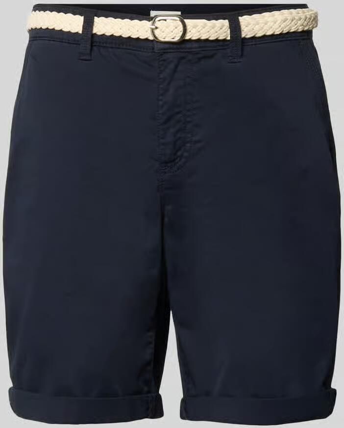 S.Oliver RED LABEL regular fit bermuda s van katoenmix - Foto 4