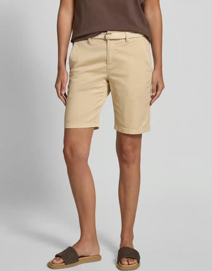 S.Oliver RED LABEL regular fit bermuda s van katoenmix - Foto 3