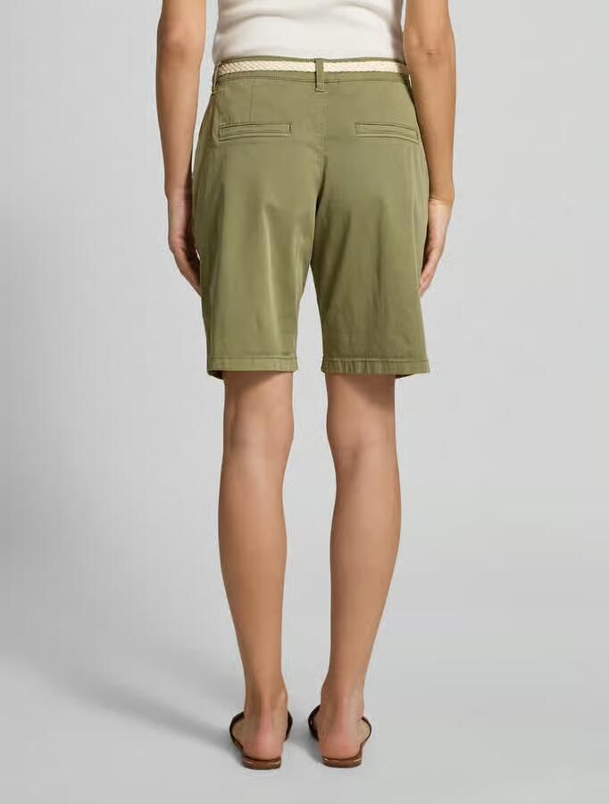 S.Oliver RED LABEL regular fit bermuda s van katoenmix - Foto 3