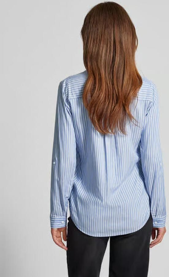 S.Oliver RED LABEL Regular fit blouse met lange mouwen en opgestikte borstzakken
