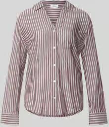 S.Oliver RED LABEL Regular fit blouse met lange mouwen van pure viscose