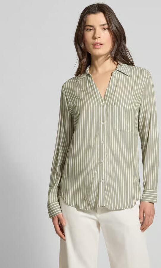 S.Oliver RED LABEL Regular fit blouse met lange mouwen van pure viscose - Foto 8