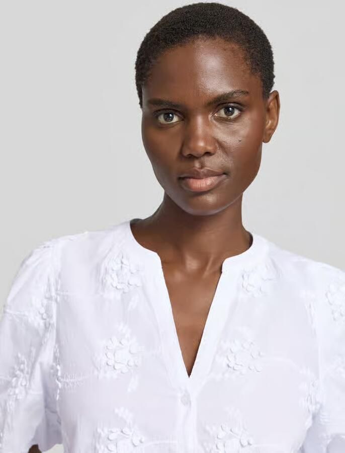 S.Oliver RED LABEL regular fit blouse van puur katoen - Foto 4