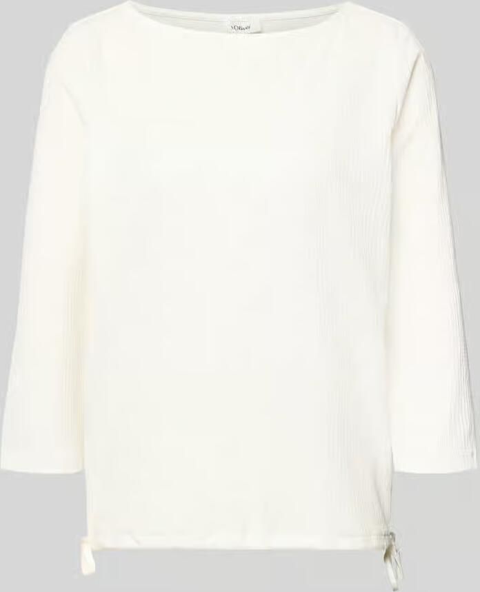 S.Oliver RED LABEL Regular fit blousetop met all-over motief - Foto 2