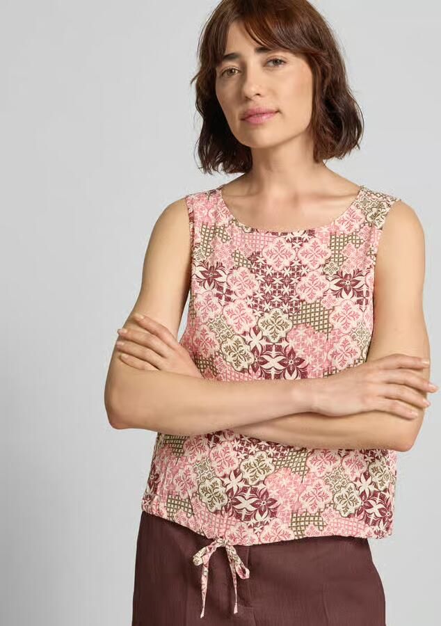 S.Oliver RED LABEL regular fit blousetop van viscosemix - Foto 2