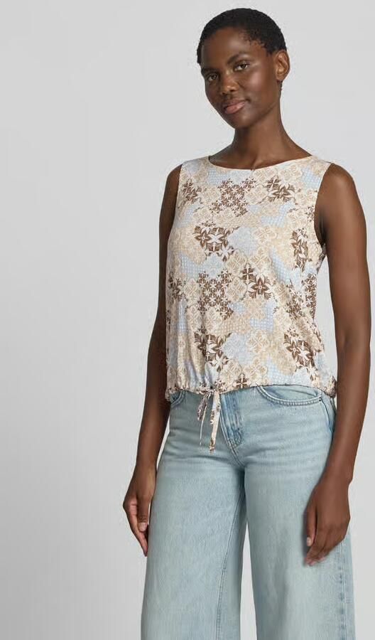 S.Oliver RED LABEL regular fit blousetop van viscosemix - Foto 6