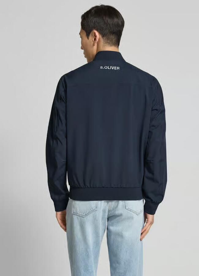 S.Oliver RED LABEL Regular fit blouson met opstaande kraag