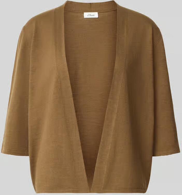 S.Oliver RED LABEL 'regular fit' bolero van puur katoen