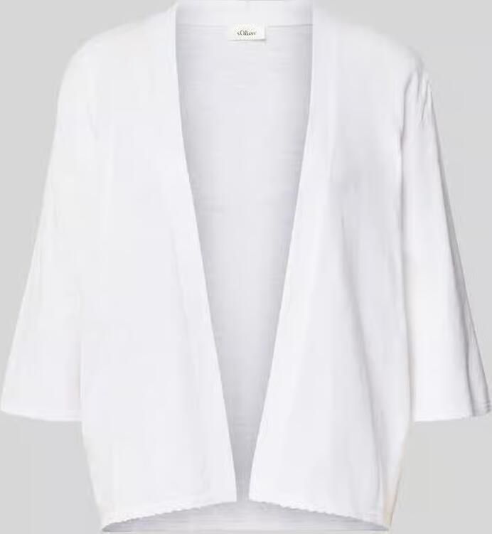 S.Oliver RED LABEL 'regular fit' bolero van puur katoen
