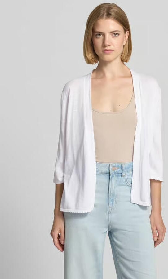 S.Oliver RED LABEL 'regular fit' bolero van puur katoen - Foto 4