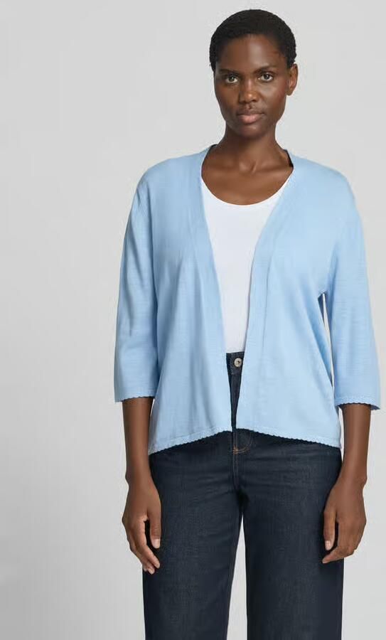 S.Oliver RED LABEL 'regular fit' bolero van puur katoen - Foto 4