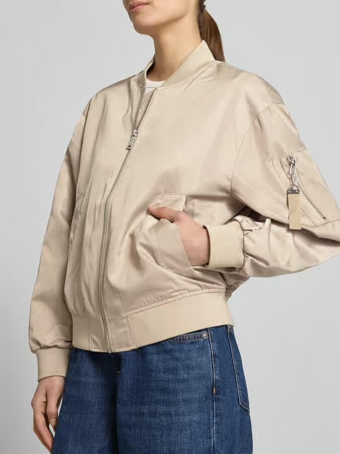 S.Oliver RED LABEL regular fit bomberjack met collegekraag