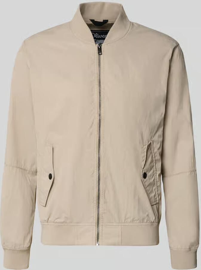 S.Oliver RED LABEL regular fit bomberjack met opstaande kraag - Foto 2