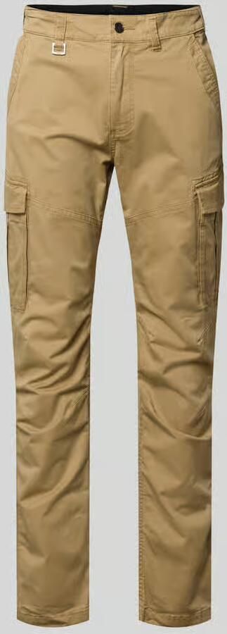 S.Oliver RED LABEL regular fit cargobroek van katoenmix - Foto 3