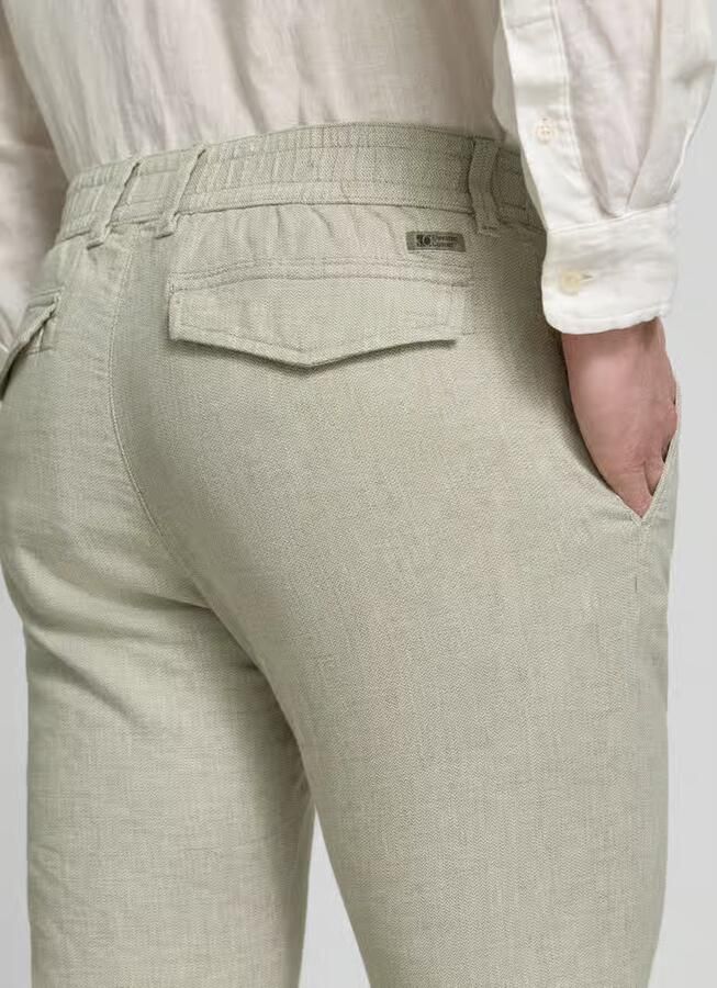 S.Oliver RED LABEL regular fit chino van een katoen-linnenmix model 'PHOENIX' - Foto 3