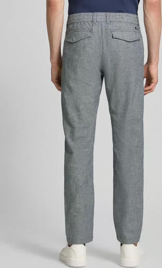 S.Oliver RED LABEL regular fit chino van een katoen-linnenmix model 'PHOENIX' - Foto 3