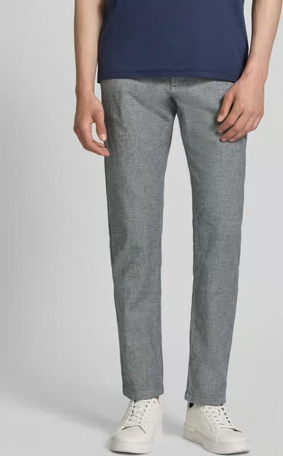 S.Oliver RED LABEL regular fit chino van een katoen-linnenmix model 'PHOENIX' - Foto 2